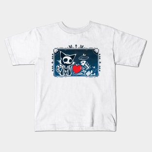 Cat and tuna Kids T-Shirt